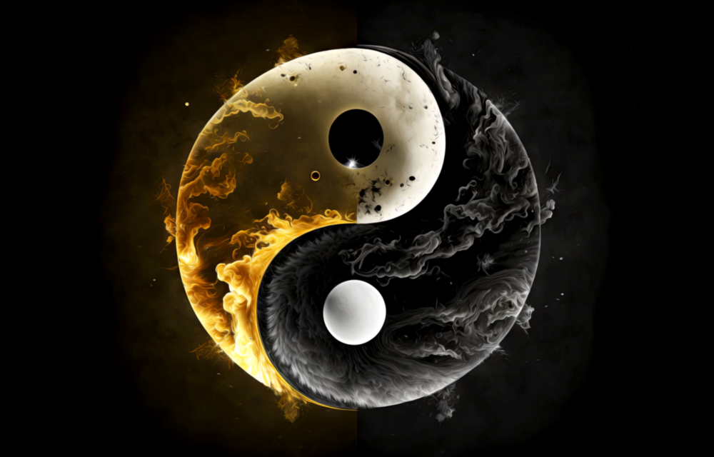 Ying Yang Cam Tablo || Tasarımcı Koleksiyonu
