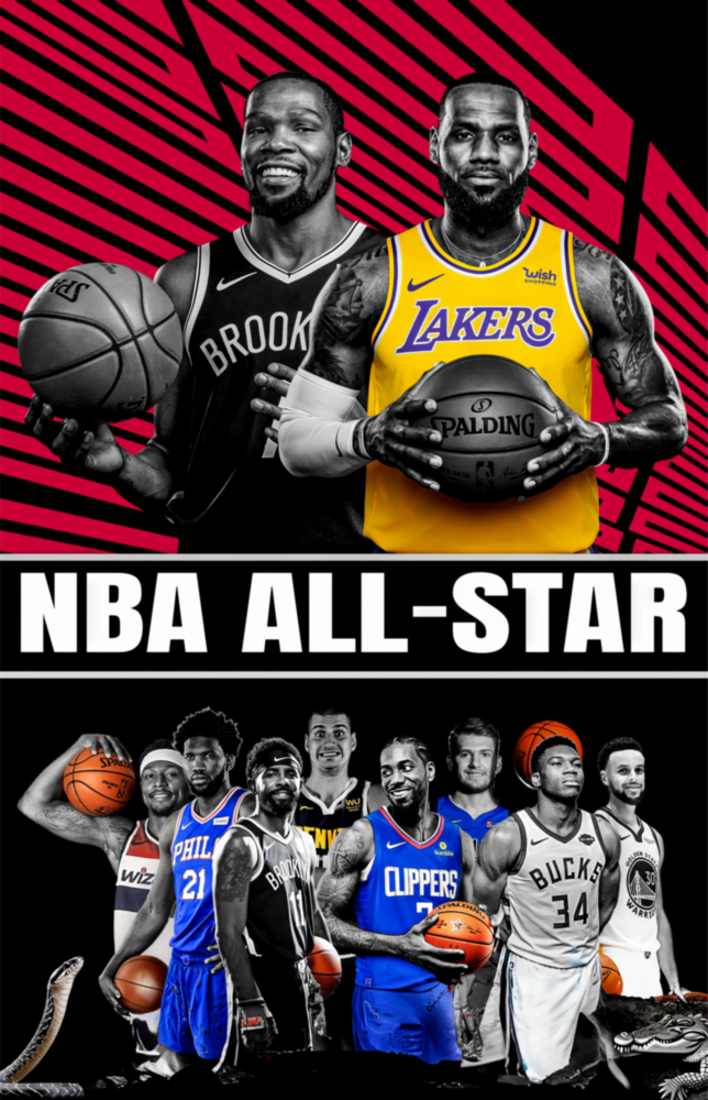 NBA All Star Cam Tablo || Tasarımcı Koleksiyonu