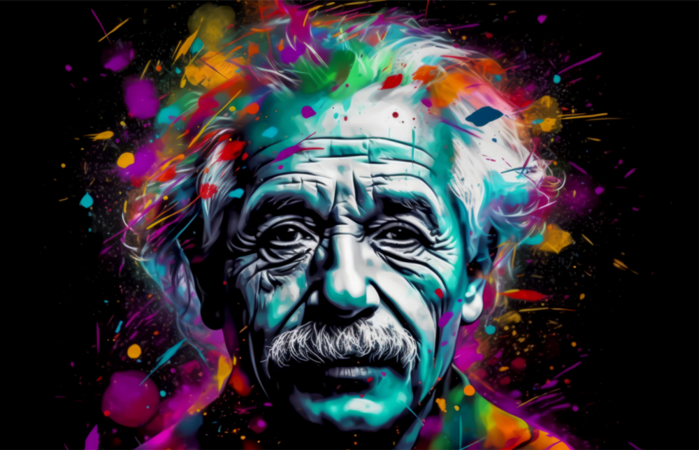 Einstein Cam Tablo || Tasarımcı Koleksiyonu