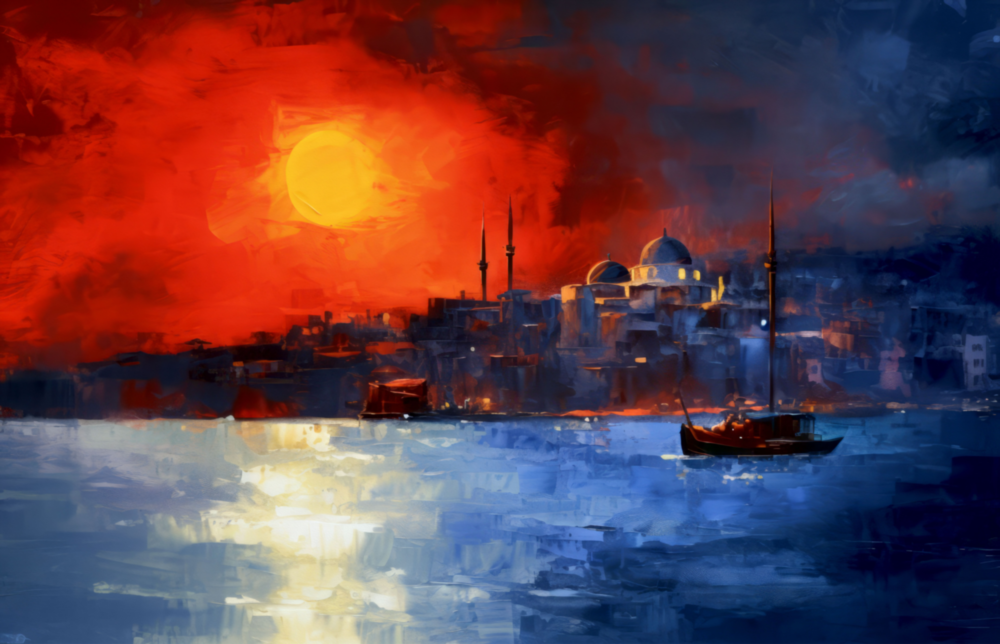 İstanbul Cam Tablo || Tasarımcı Koleksiyonu