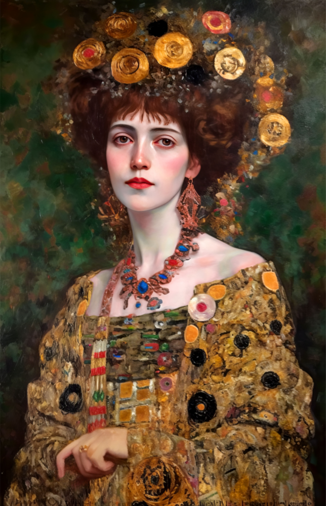 Klimt Tarzı Cam Tablo || Tasarımcı Koleksiyonu