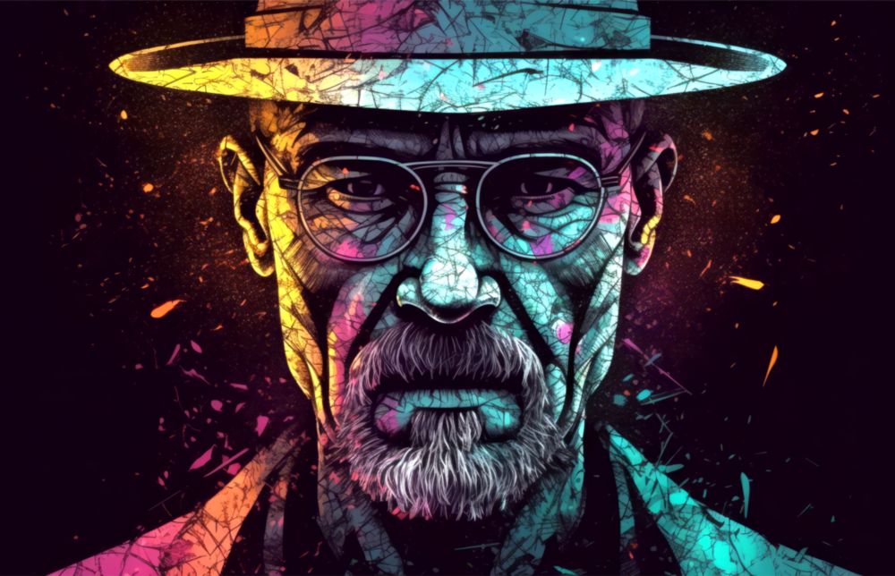 Heisenberg Cam Tablo || Tasarımcı Koleksiyonu