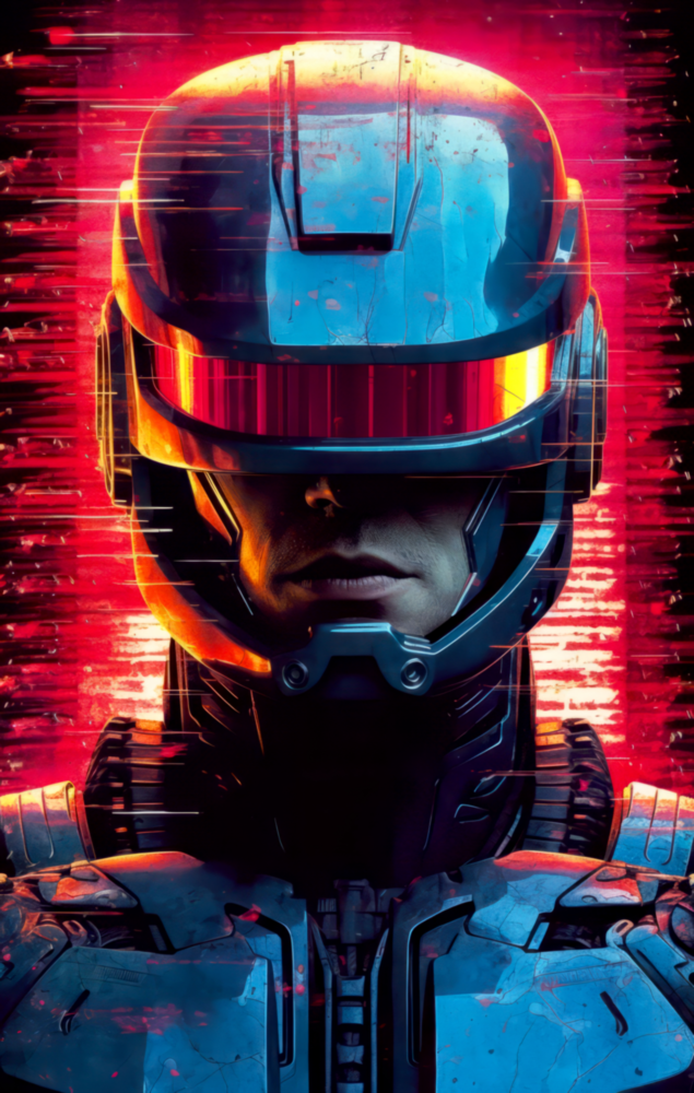 RoboCop Cam Tablo || Tasarımcı Koleksiyonu