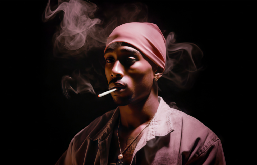Tupac Cam Tablo || Tasarımcı Koleksiyonu
