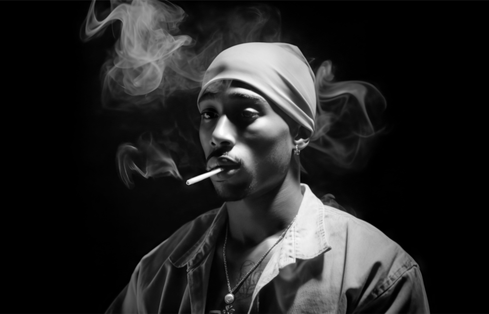 Tupac Cam Tablo || Tasarımcı Koleksiyonu