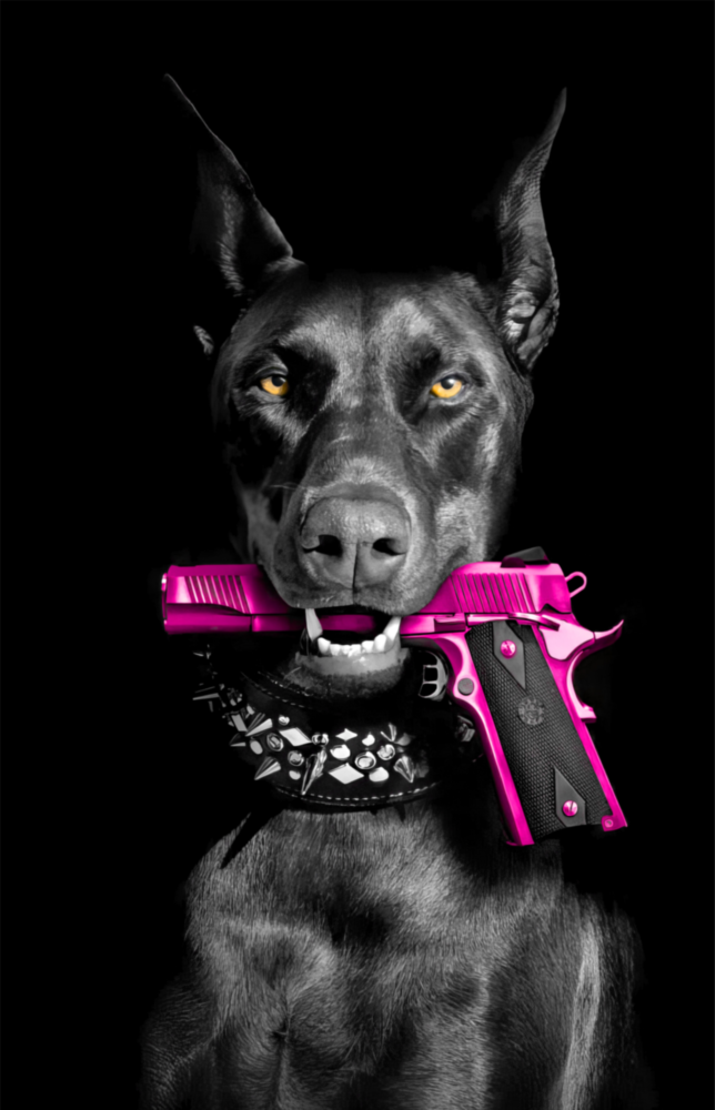 Av Köpeği Cam Tablo || Tasarımcı Koleksiyonu
