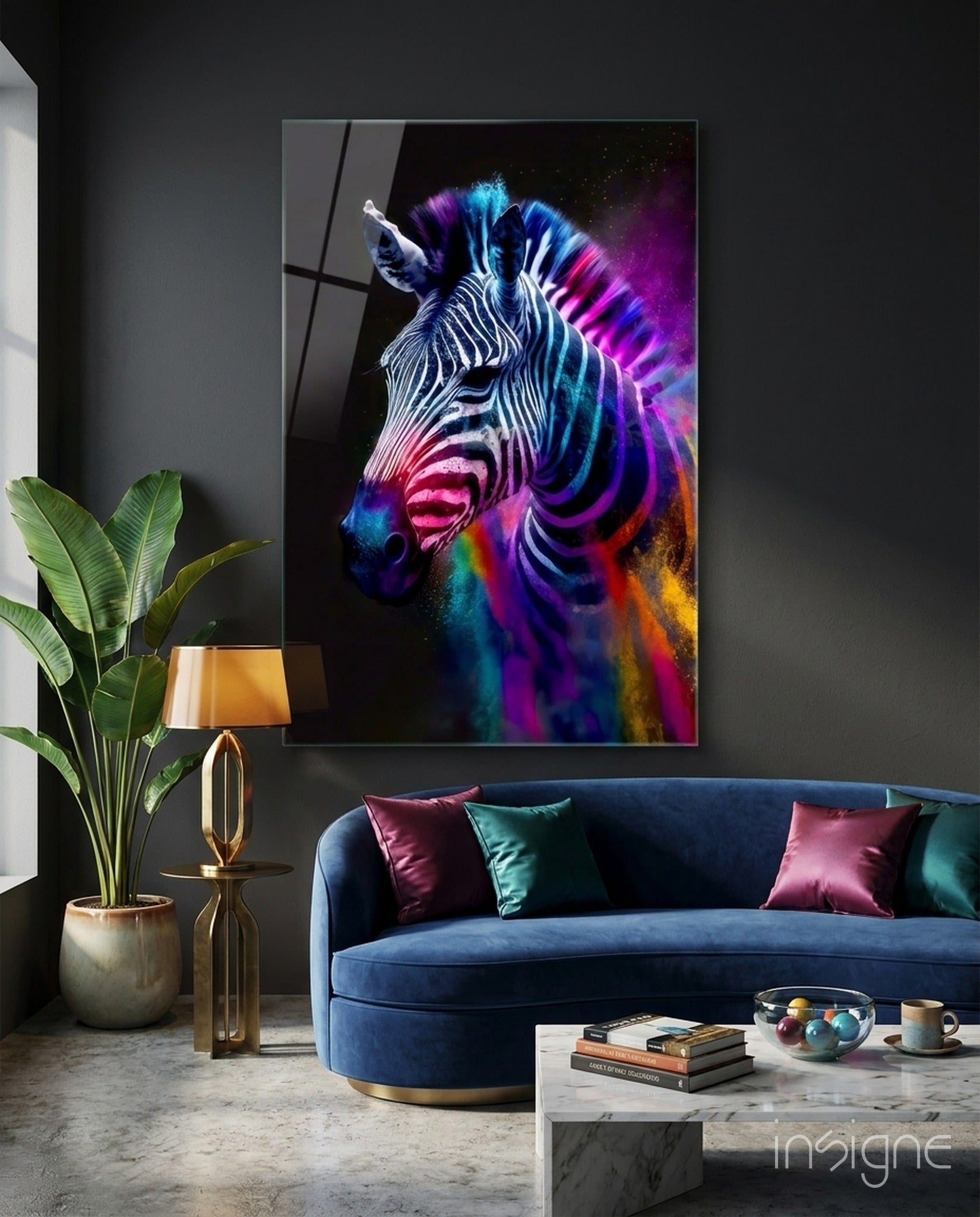 Zebra Cam Tablo || Tasarımcı Koleksiyonu