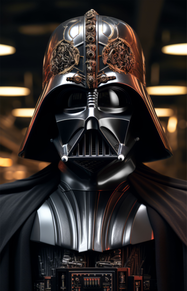 Darth Vader Cam Tablo || Tasarımcı Koleksiyonu