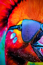 Flamingo Ritmi — 3D Kabartmalı Premium Duvar Sanatı