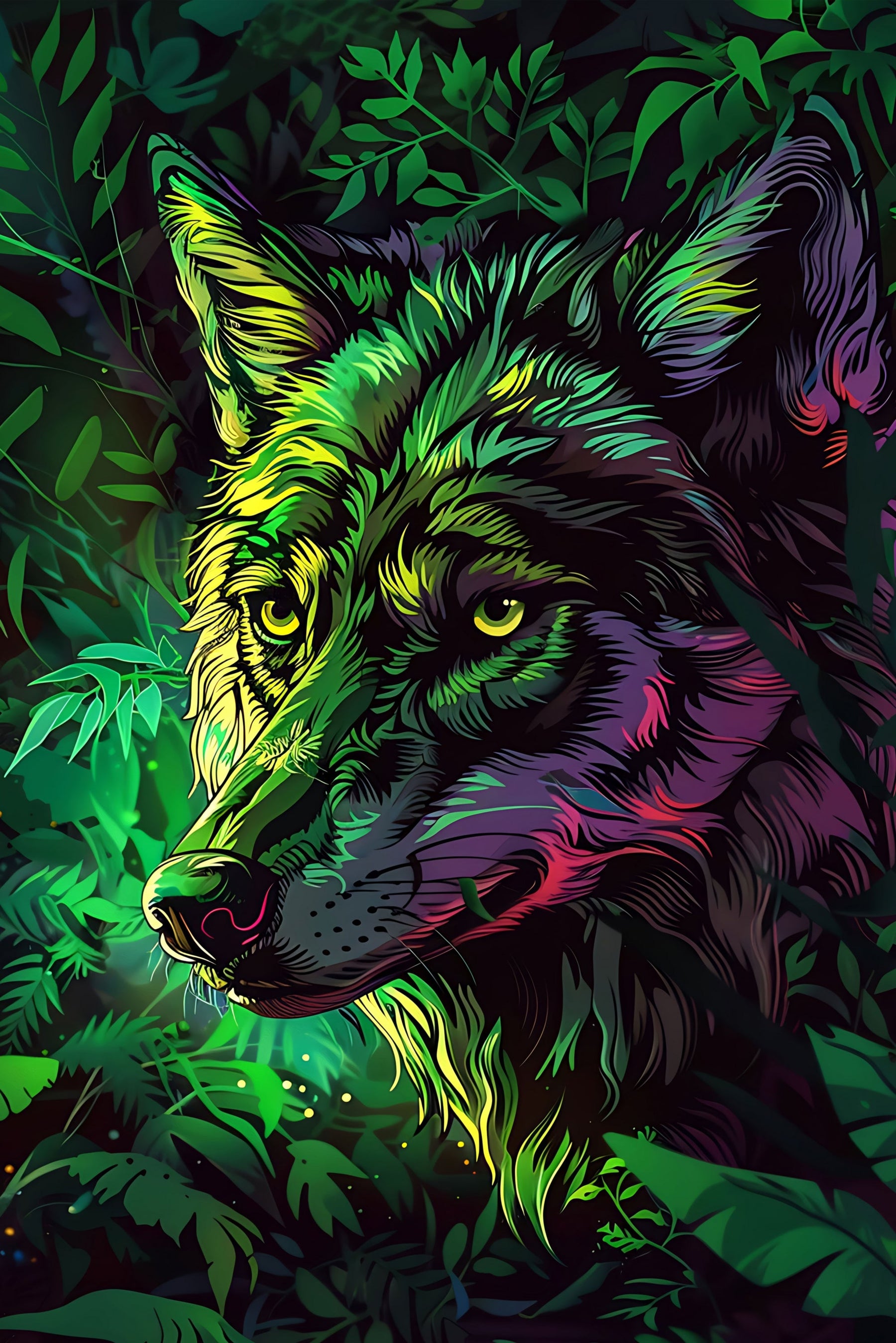 Alfa Kanopi – 3D Kabartmalı Parlak Lak Alüminyum Tablo