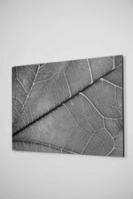 Silver Veins – 3D Kabartmalı, Parlak Lak Detaylı Alüminyum Tablo