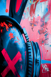Urban Rebel Bot — 3D Kabartmalı Premium Duvar Sanatı