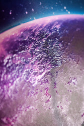 Cosmic Lunar Solitude — 3D Kabartmalı Premium Duvar Sanatı