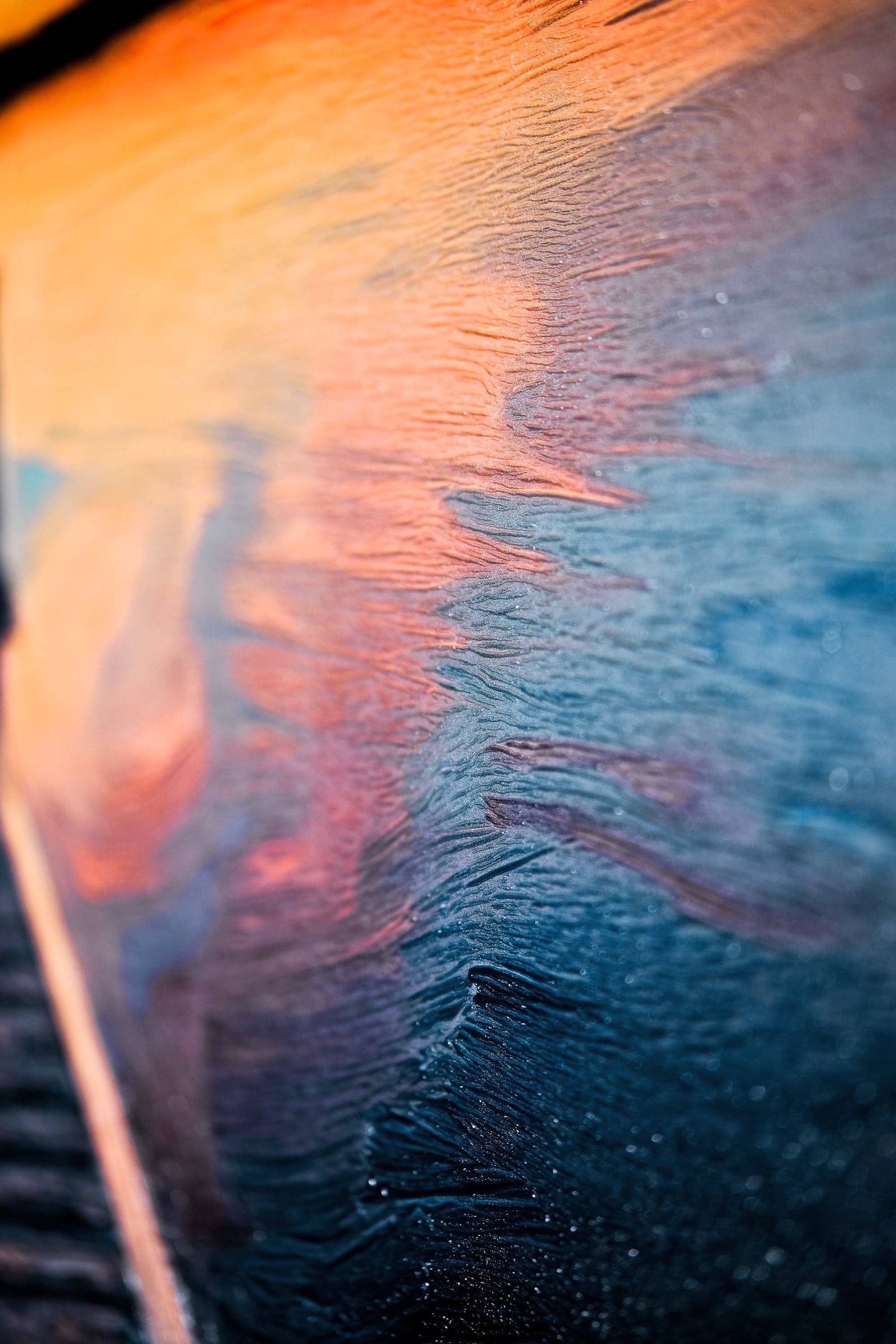 Alacakaranlık İskelesi — 3D Kabartmalı Premium Duvar Sanatı