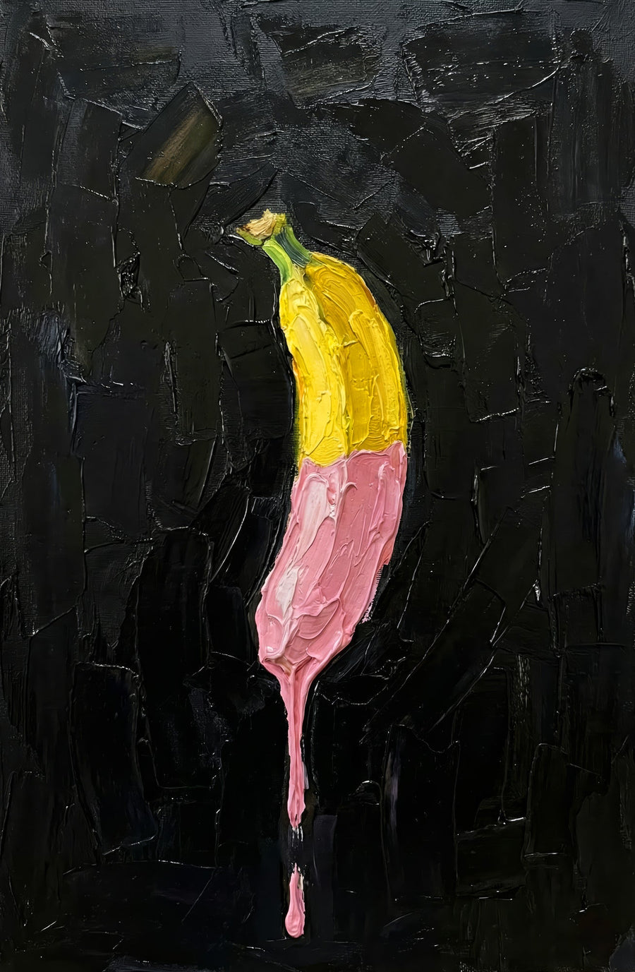 Velvet Drip — 3D Kabartmalı Premium Duvar Sanatı