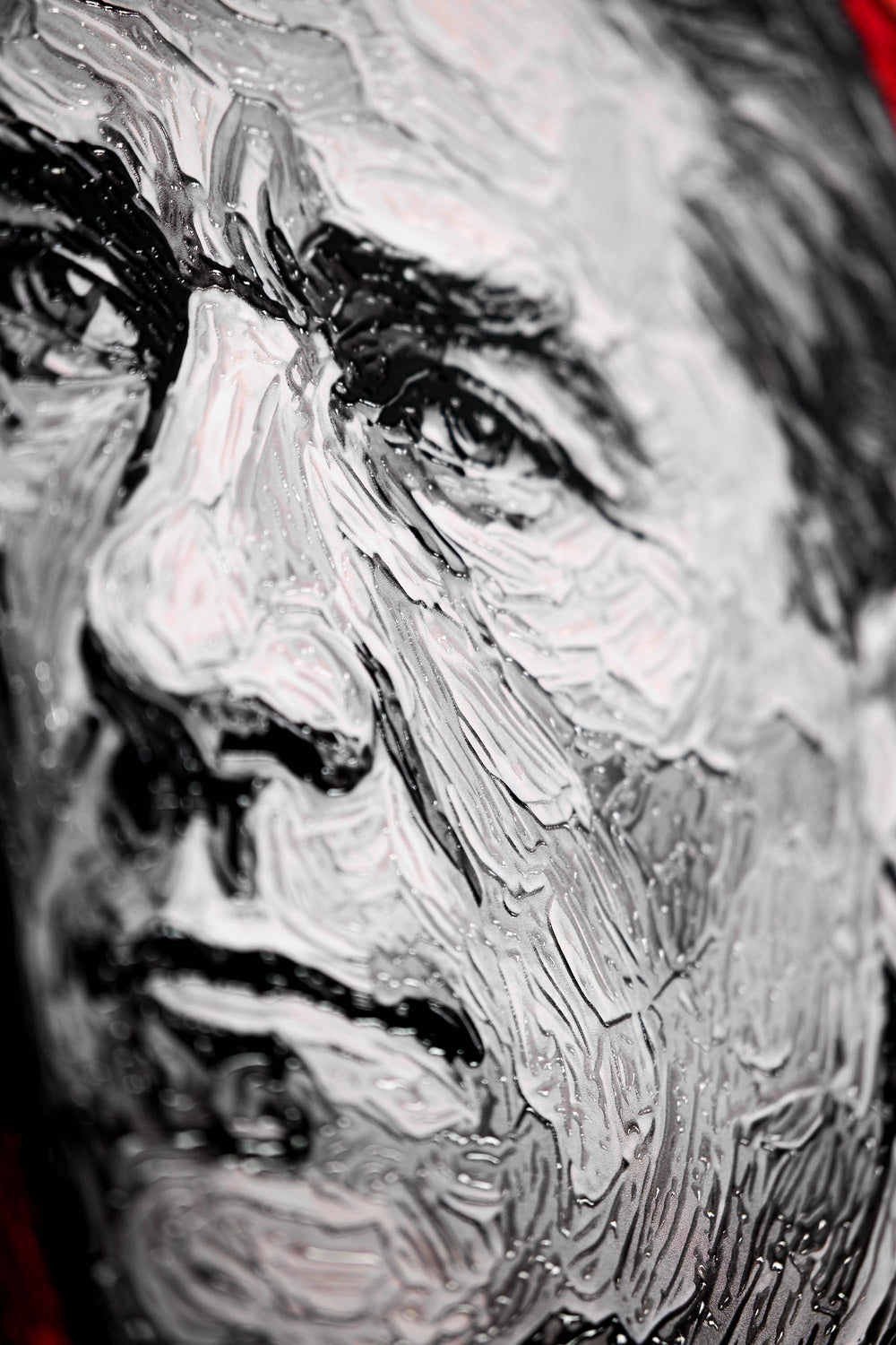 Atatürk — 3D Kabartmalı Premium Duvar Sanatı