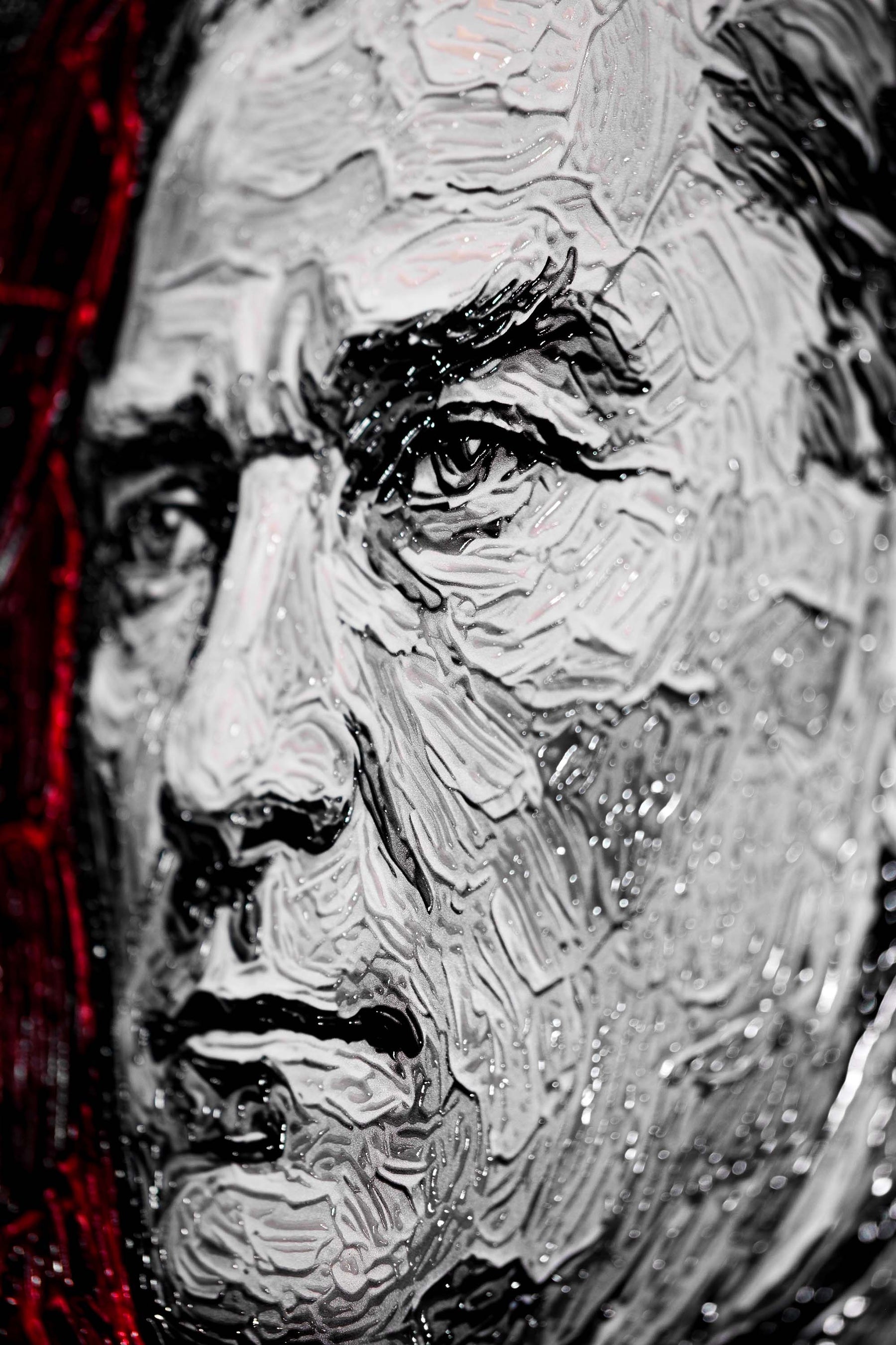 Atatürk — 3D Kabartmalı Premium Duvar Sanatı
