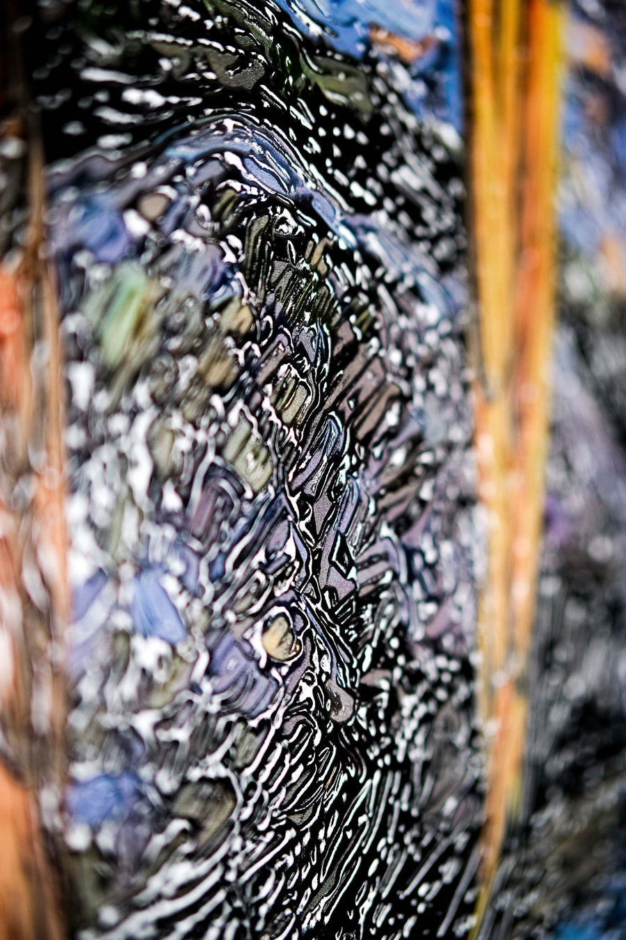 Tropical Trio Haven — 3D Kabartmalı Premium Duvar Sanatı