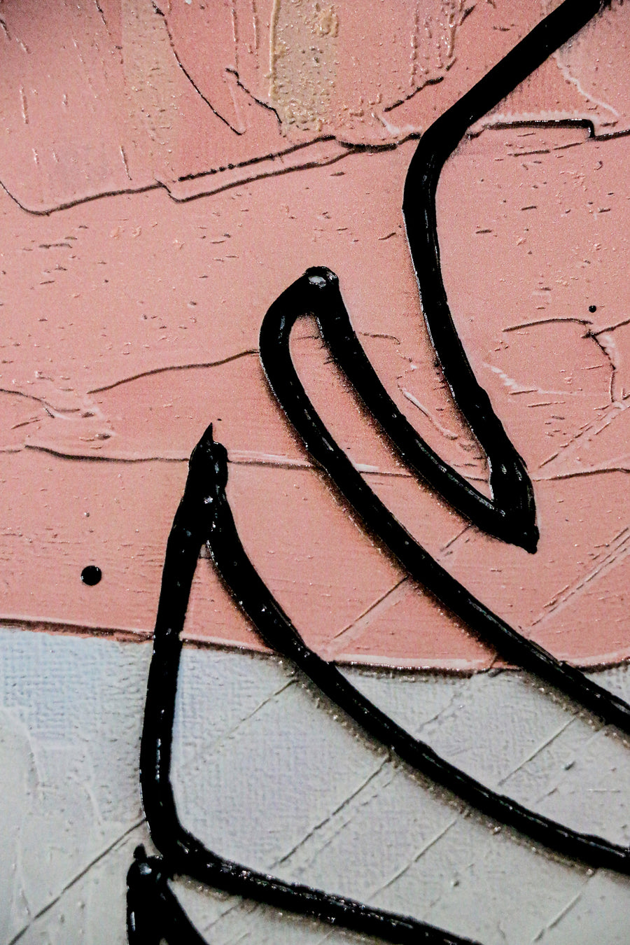 Pastel Tropic Silhouette — 3D Kabartmalı Premium Duvar Sanatı