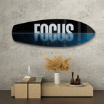 FOCUS Yazılı Motivasyon Cam Tablo.