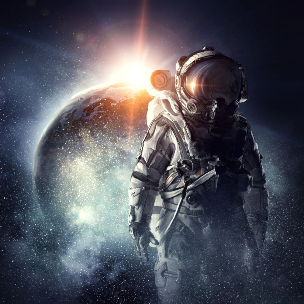 Astronot Cam Tablo
