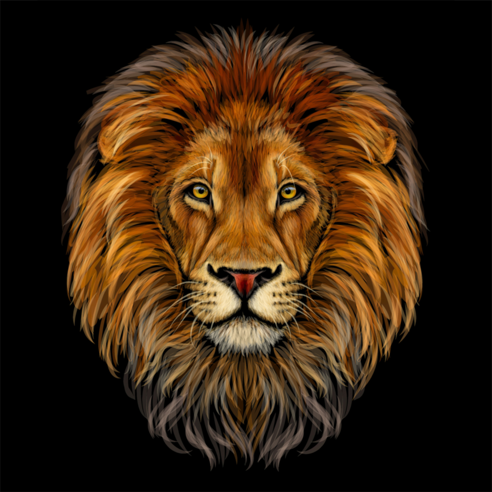 Aslan Cam Tablo