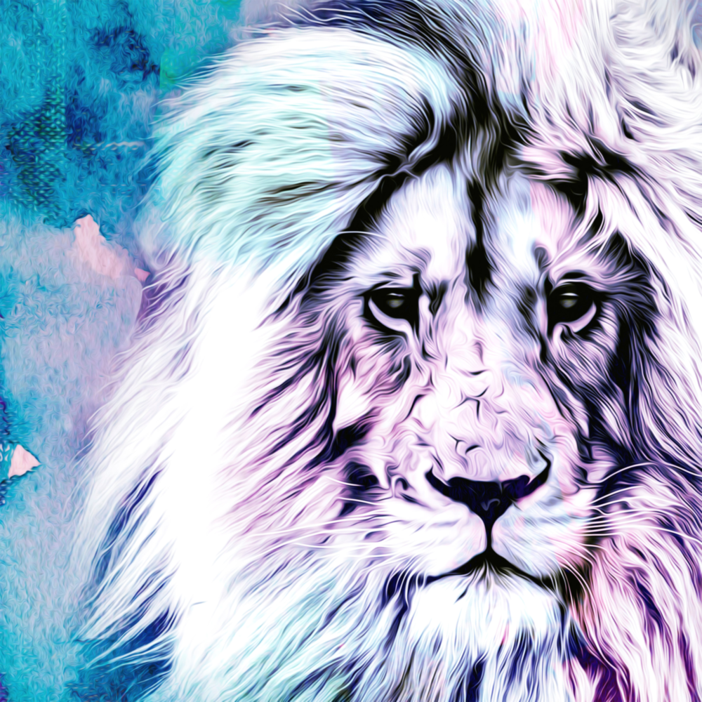 Aslan Cam Tablo
