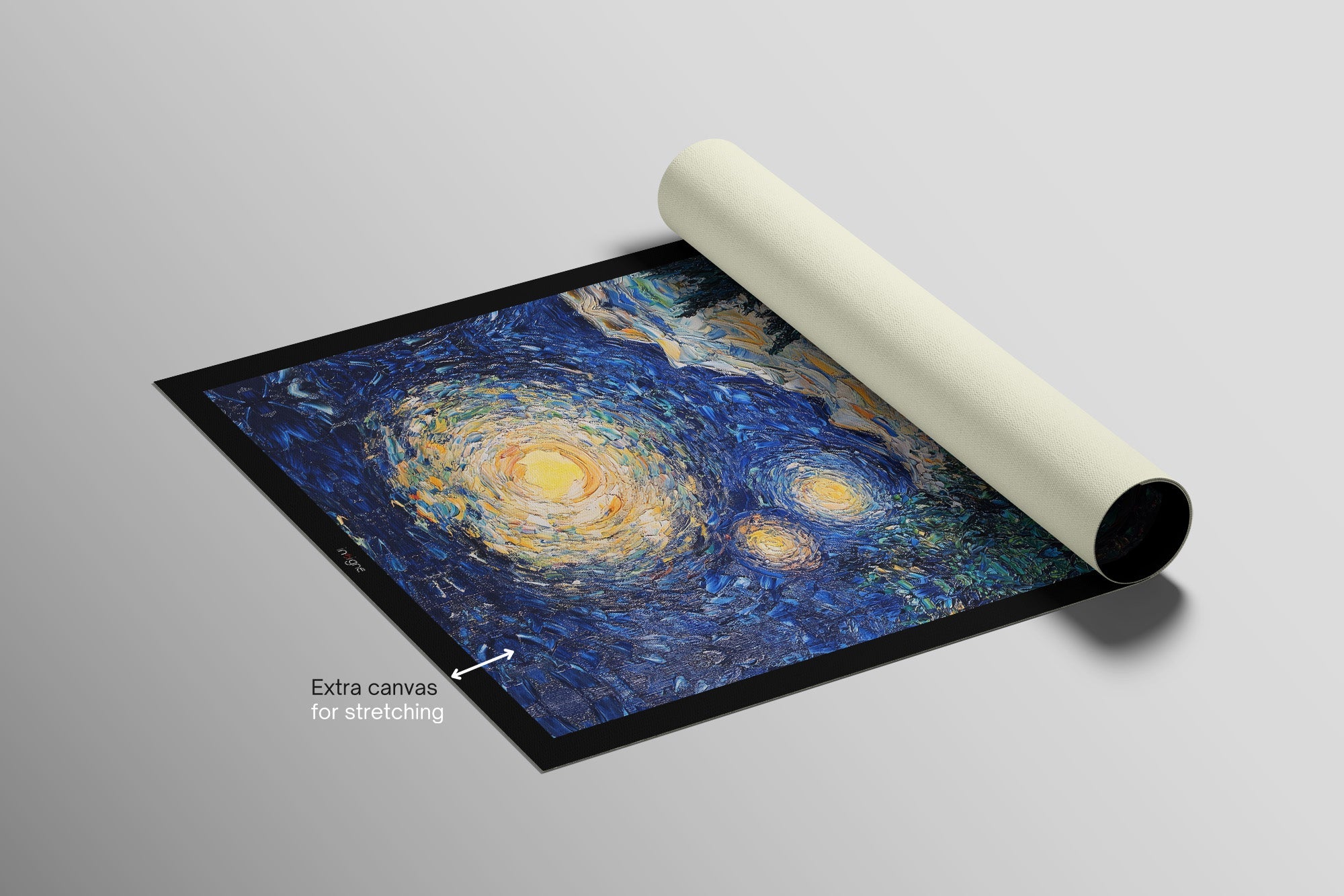 Semavi Döngü - 3D Kabartmalı Alüminyum Tablo
