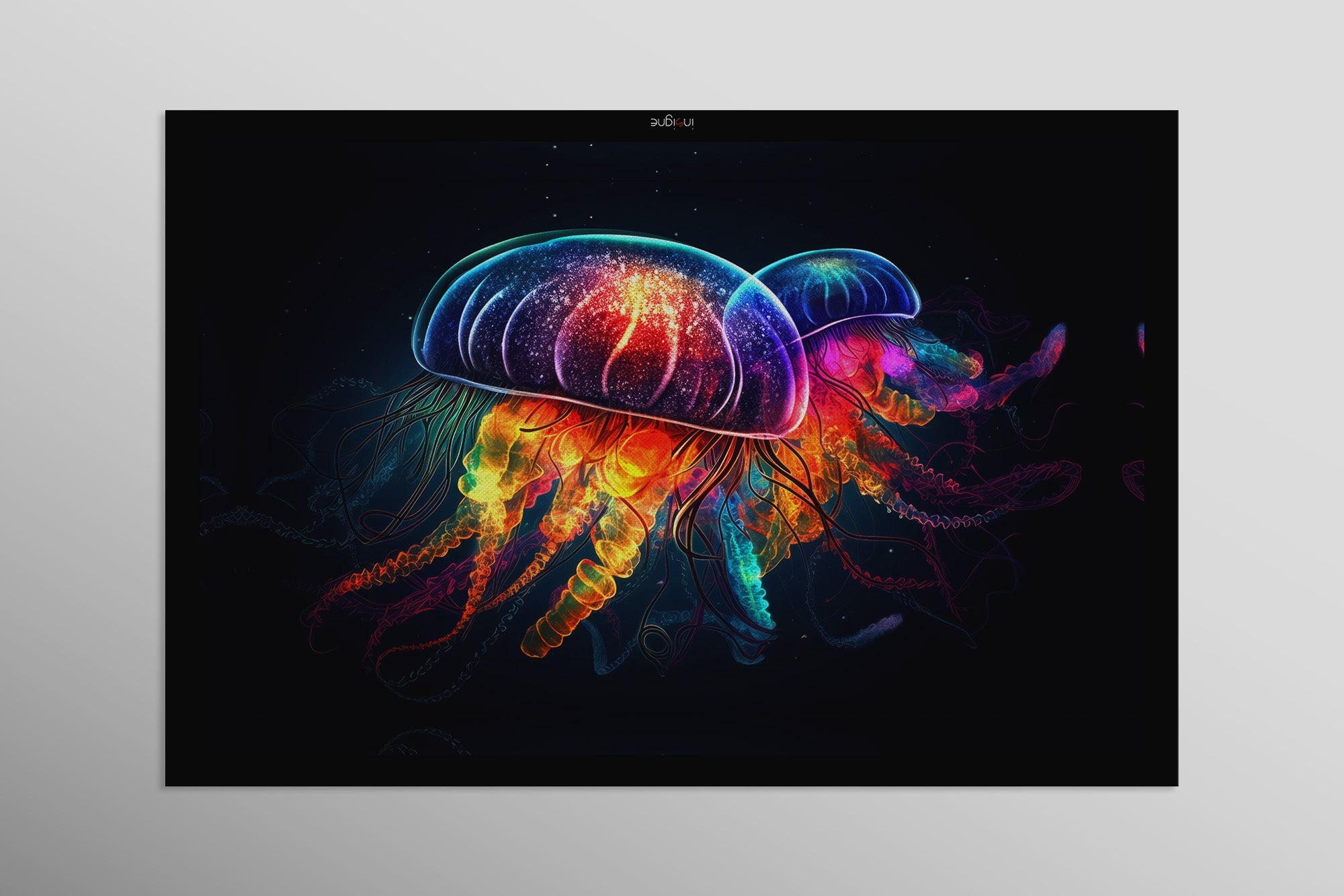 Mistik Deniz Işıltısı — 3D Kabartmalı Premium Duvar Sanatı