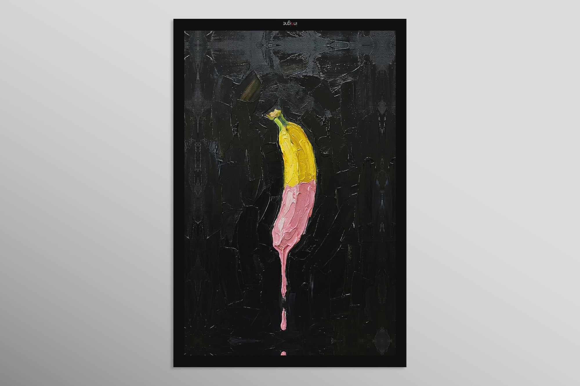 Velvet Drip — 3D Kabartmalı Premium Duvar Sanatı
