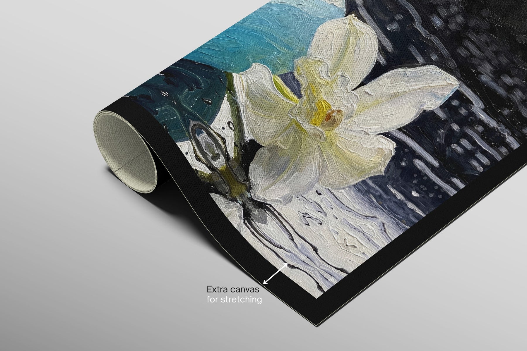 Zen Huzur Çiçeği — 3D Kabartmalı Premium Duvar Sanatı