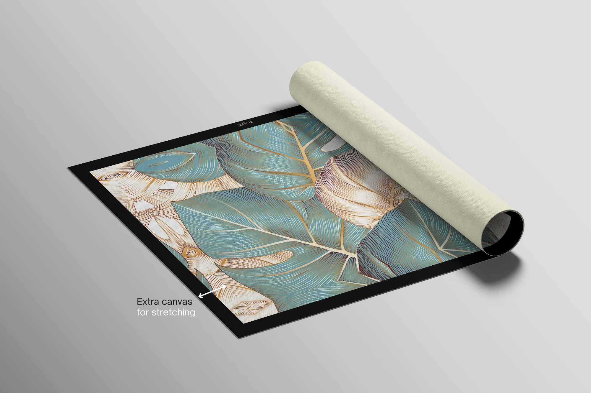 Altın Yaldızlı Monstera — 3D Kabartmalı Premium Duvar Sanatı
