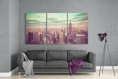 City Glass Wall Art.
