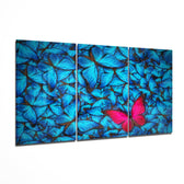 Butterfly Mega Glass Wall Art.