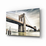 Brooklyn Köprüsü Cam Tablo