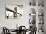 Brooklyn Köprüsü Cam Tablo