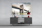 Brooklyn Köprüsü Cam Tablo