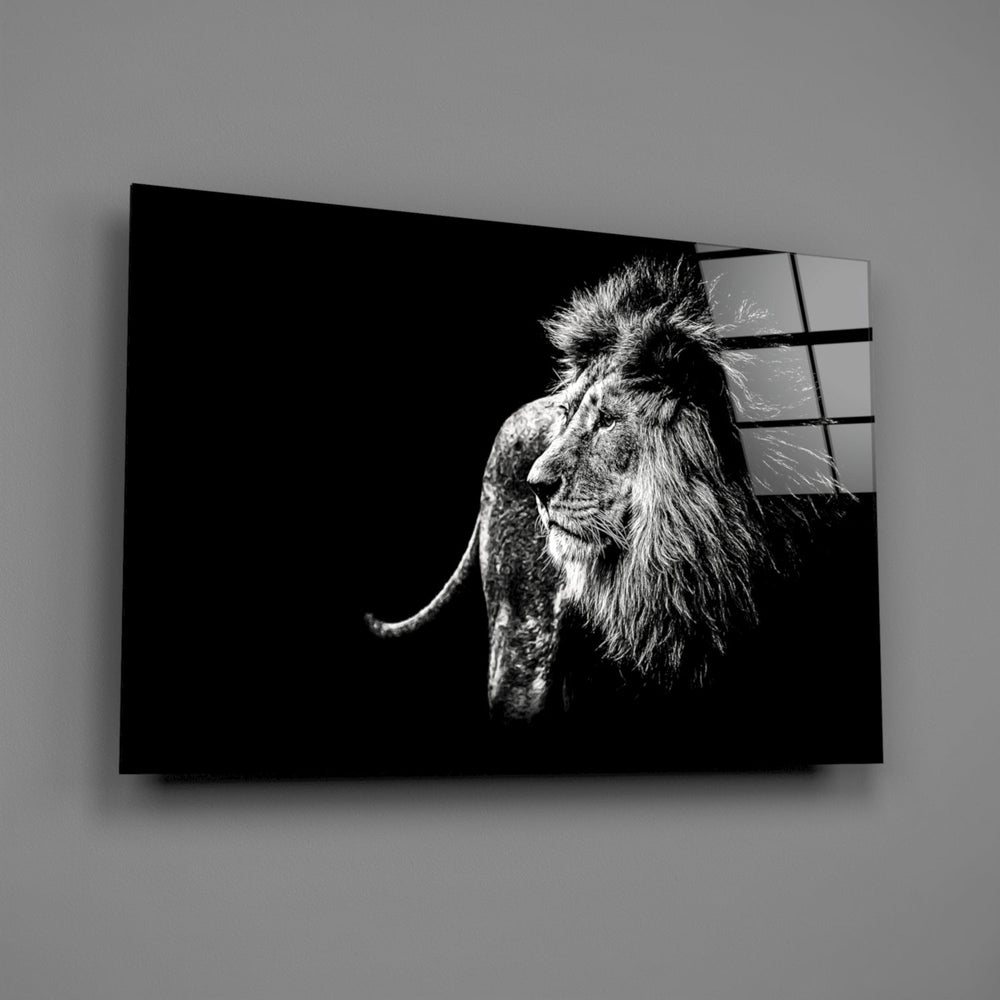 Aslan Cam Tablo