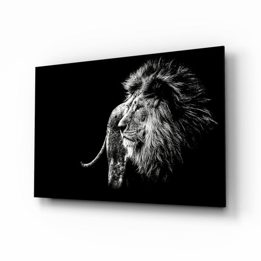 Aslan Cam Tablo