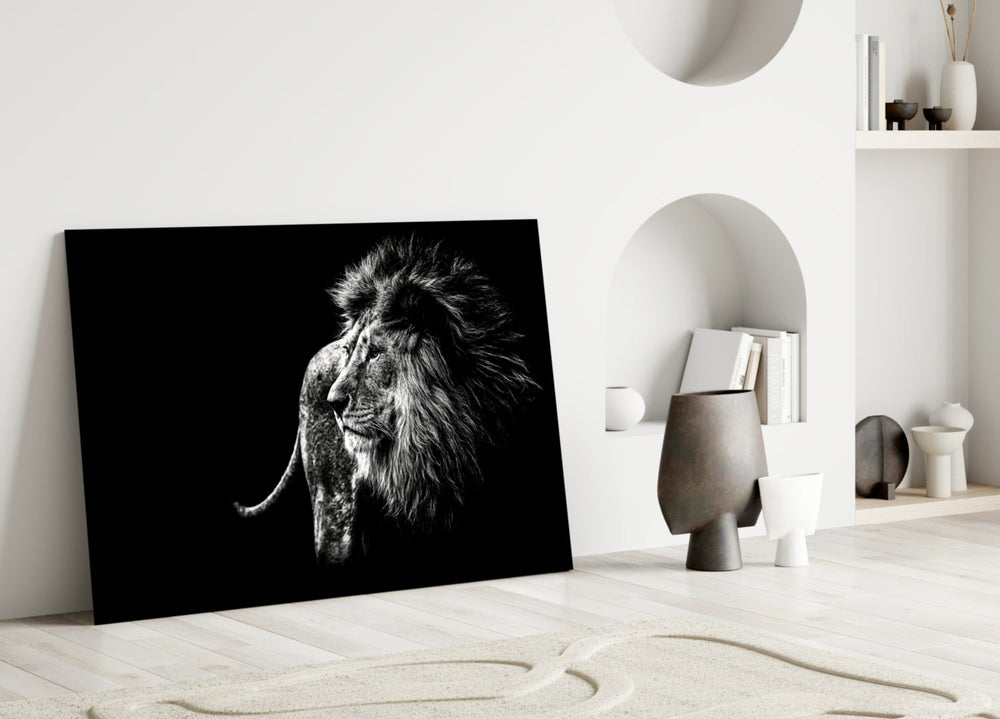 Aslan Cam Tablo