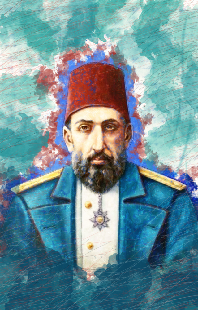 Abdülhamit Han Cam Tablo