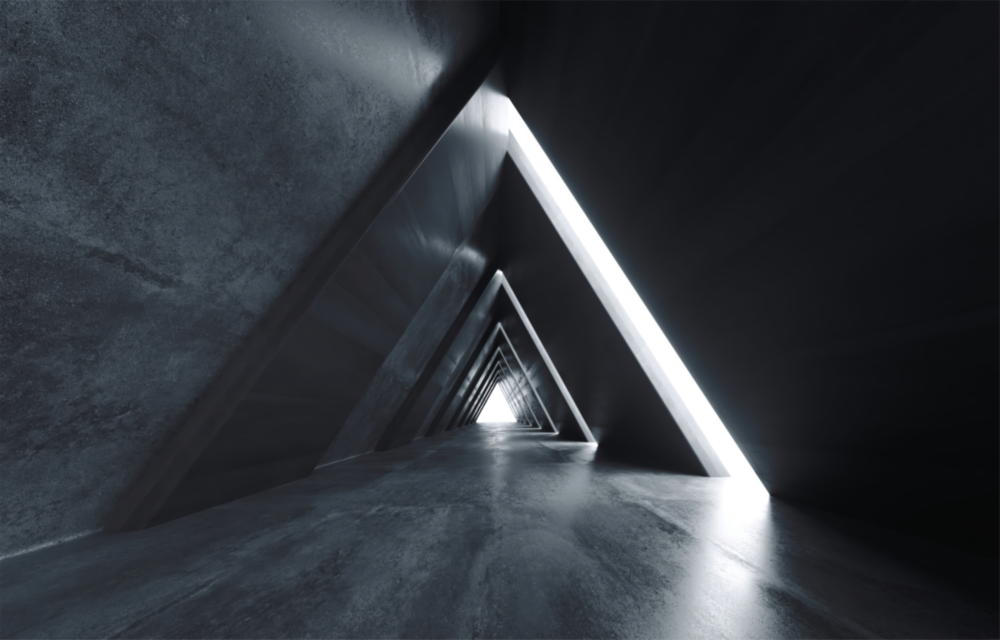 Geometrik Yapılar Cam Tablo