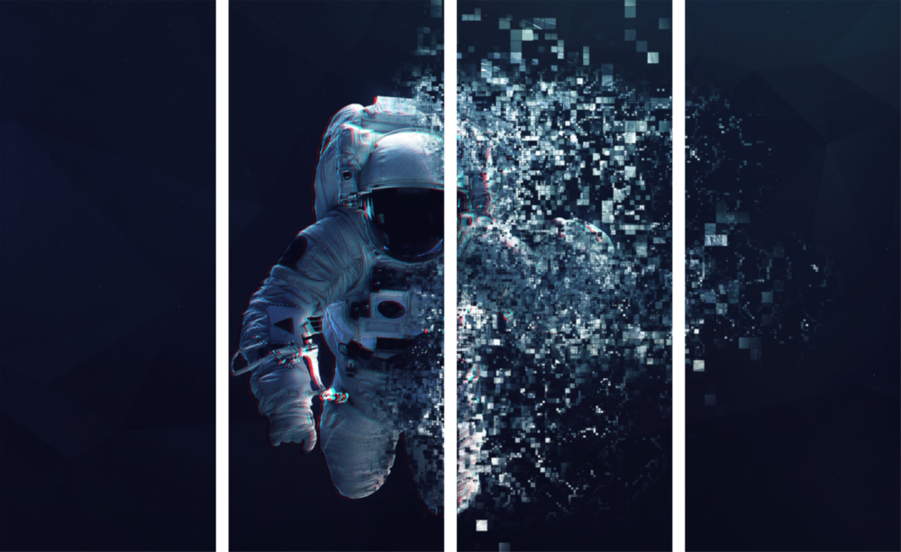 Astronot Cam Tablo