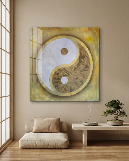Ying Yang Cam Tablo || Tasarımcı Koleksiyonu
