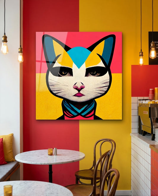 Bayan Cat Cam Tablo || Tasarımcı Koleksiyonu