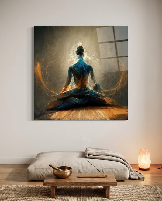 Meditasyon Cam Tablo || Tasarımcı Koleksiyonu