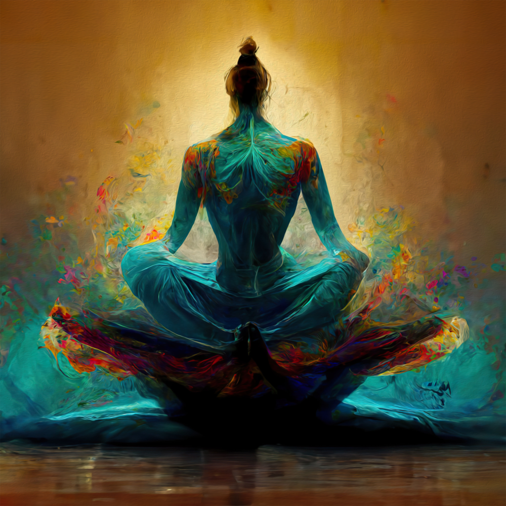 Meditasyon Cam Tablo || Tasarımcı Koleksiyonu