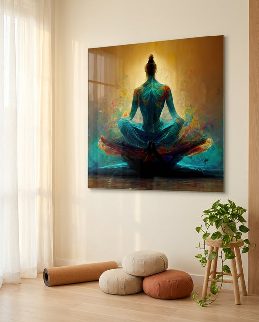Meditasyon Cam Tablo || Tasarımcı Koleksiyonu