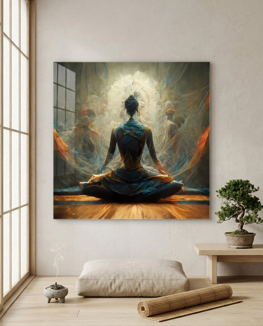 Meditasyon Cam Tablo || Tasarımcı Koleksiyonu