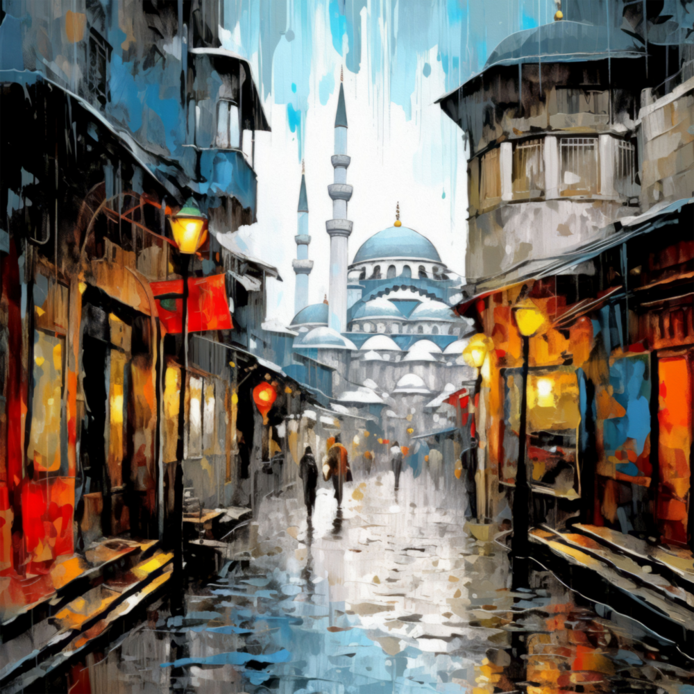 İstanbul Cam Tablo || Tasarımcı Koleksiyonu